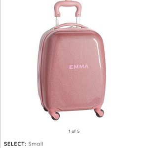 Pottery Barn Kids Small Hardsided rolling spinner luggage